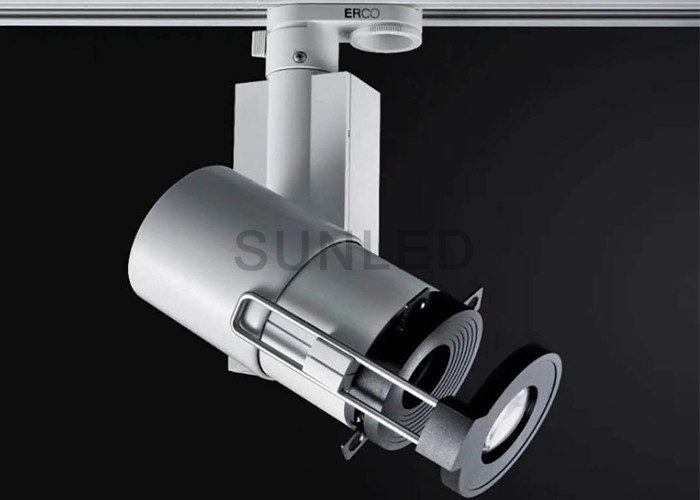 Rotatable Dimmable LED Track Lighting Epistar Modern LED Track Lighting