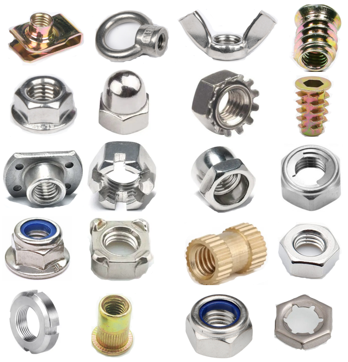 Galvanized Grade A4-80 M16 M6 M8 M10 5/8 SS Stainless Steel Oval Eye Nut for Lifting Japanese Type DIN582 Round Rings Nuts