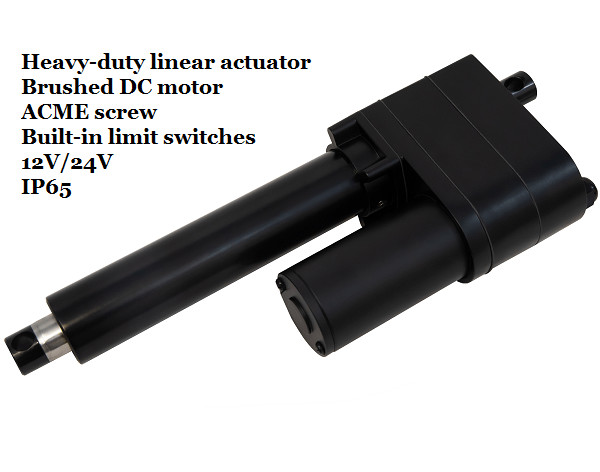 150mm stroke linear actuators 12v, brushed dc motor electric actuator with high waterproof appearance