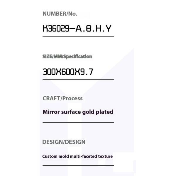 AAA Grade Ceramic Wall Tiles 300x600mm Moisture-Proof Indoor