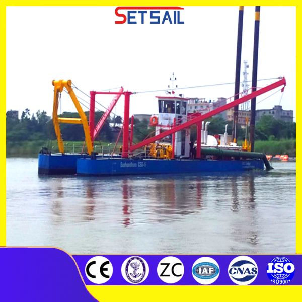 Yuchai Diesel Engine 6 Inch Cutter Suction Digging Sand Equipment