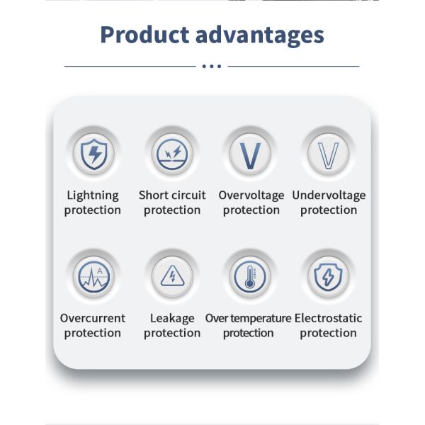 Wall Overcurrent Protection Type 1 EV Wall Box Charger AC220V Suit For Tesla Audi BMW
