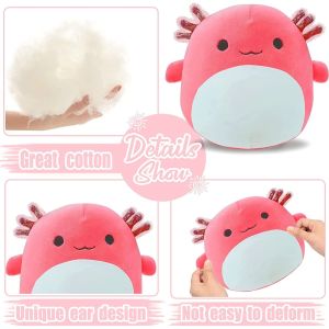 Angelber Nontoxic 20.4cm Soft Down Cotton Axolotl Plush Pillow