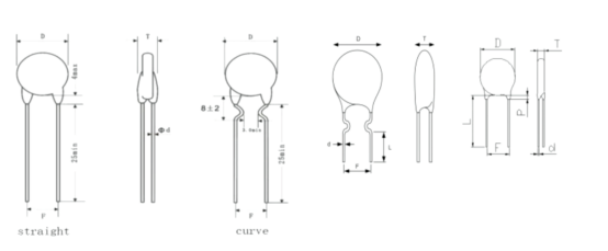 MF72 Power NTC Thermistor Series China Spot Supply Surge Suppression Thermistor Full Series