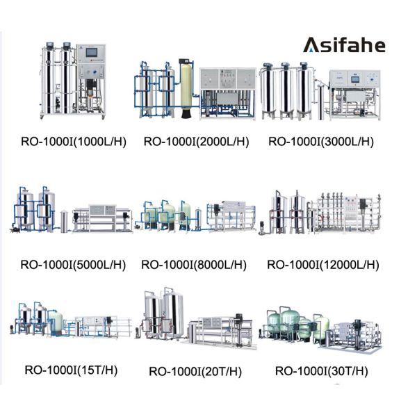 2T food industry water manufacturing equipment, purified water manufacturing machine