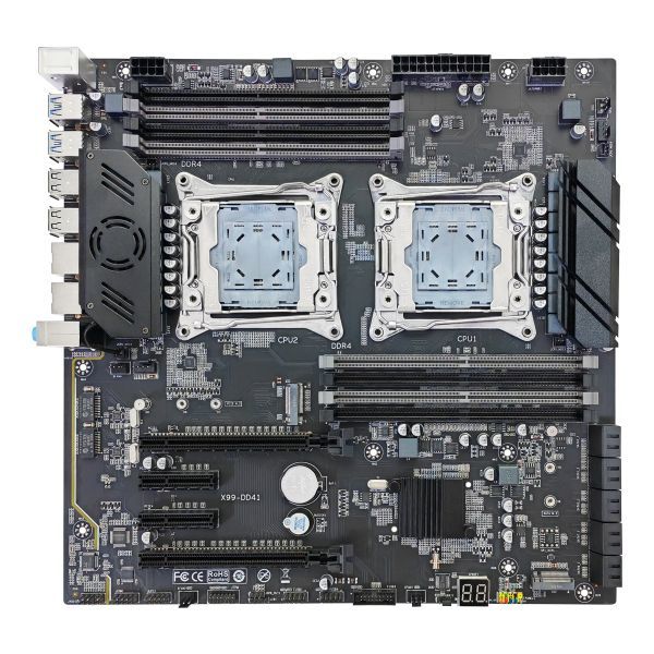 DDR4 Dual CPU Server Motherboard EATX Intel C612 Chipset Dual Cpu