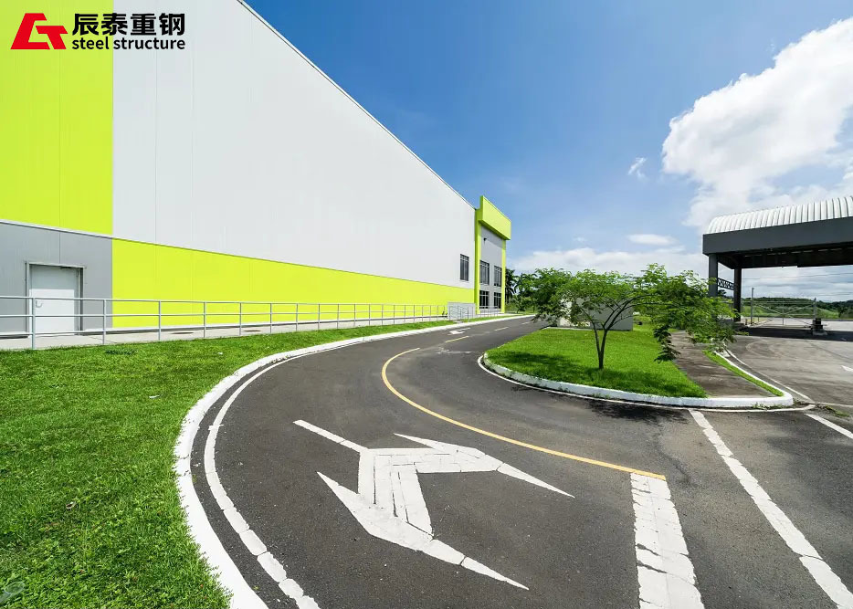 Galvanized Steel Frame Storage Building Lightweight Steel Warehouse Building Construction