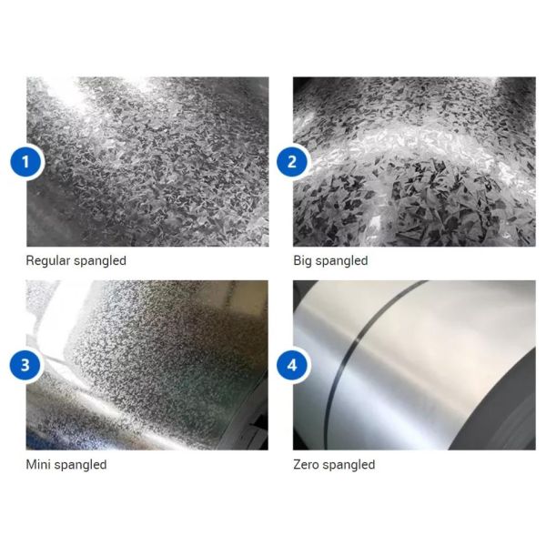 10 Gauge Az100 Galvanized Steel Sheets Dx51d Prime Cold Rolled Spangle Sheet Metal