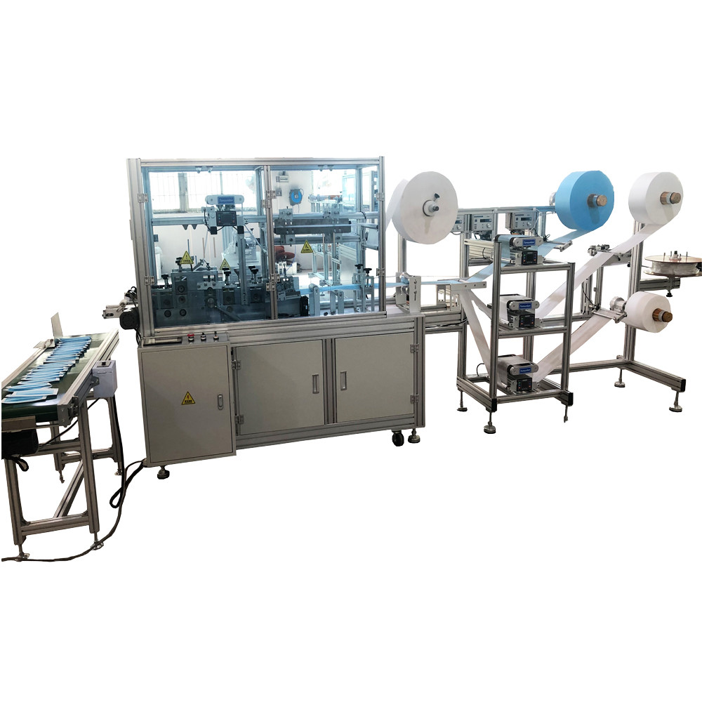 China 450pcs/Min Automatic Disposable Face Mask Machine 220v 1KW wholesale
