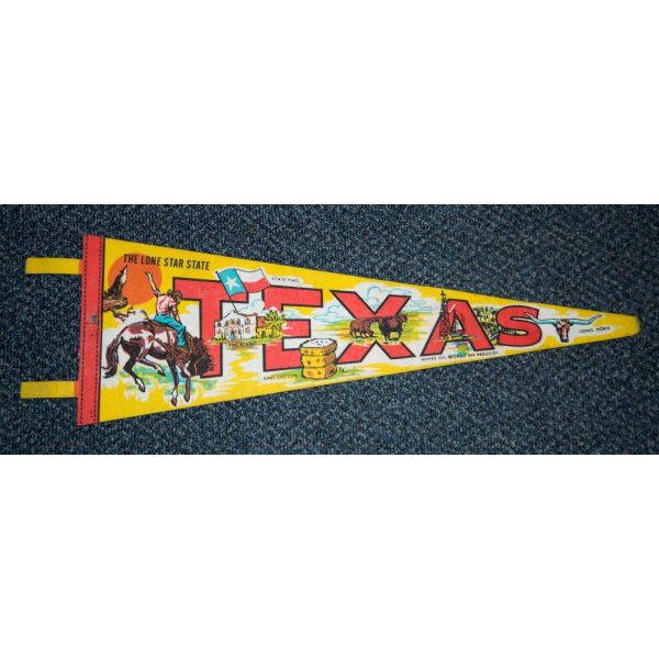 lightweight Wool Felt Pennant Flag 10x15cm Weather resistant