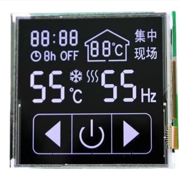 Custom Made Reflective Positive Segment LCD Display Panel TN STN FSTN Factory
