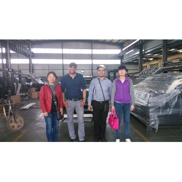 8.5kw Flute Laminator Machine Semiautomatic Paper Board TMQ1300 Model