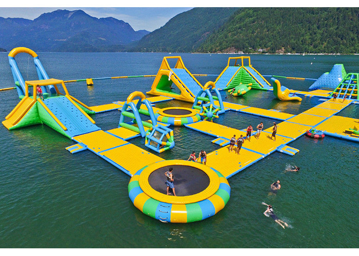 China Floating Playground Inflatable Water Park / Inflatable Water Toys wholesale