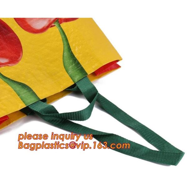 OEM ODM Customized eco friendly pp woven supermarket shopping bag,custom reusable laminated foldable PP pak woven shoppi