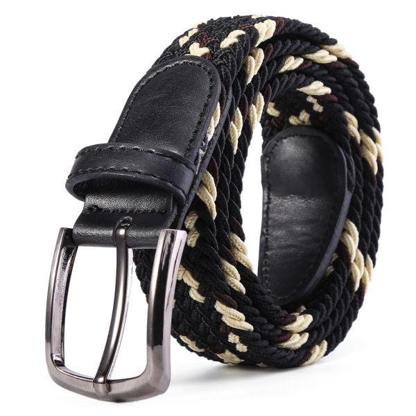 Polypropylene Ladies Elasticated Belt 105cm Unisex Rubber Weave