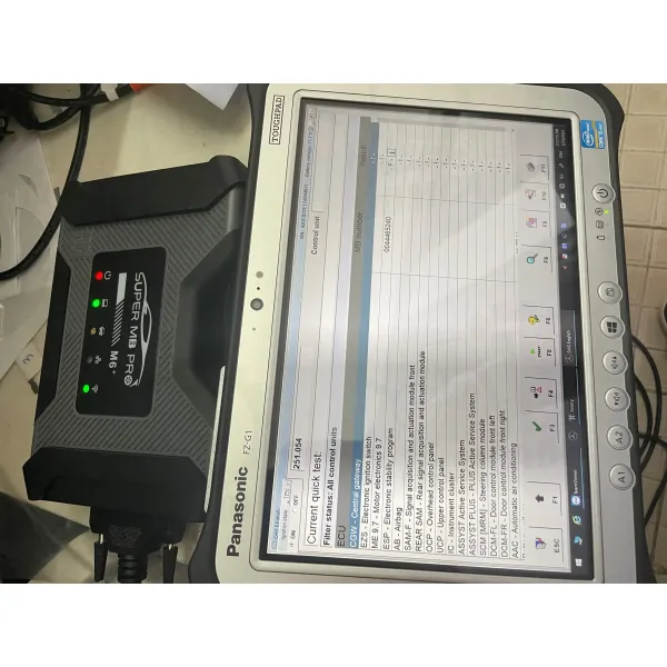 DoIP M6 Super MB Pro M6 Star Diagnosis Tool Support Car Truck Full Function Same MB C4 Plus C5 Star Plus+CF54 Laptop