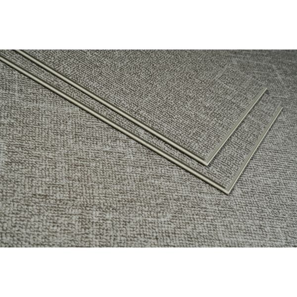 Indoor SPC Vinyl Flooring For Hotel Easy Install Carpet Design Commercial Woven Pattern