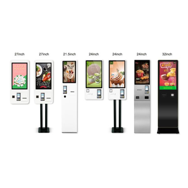 1920*1080 Floor Stand All In One Restaurants Self Service Ordering Kiosk