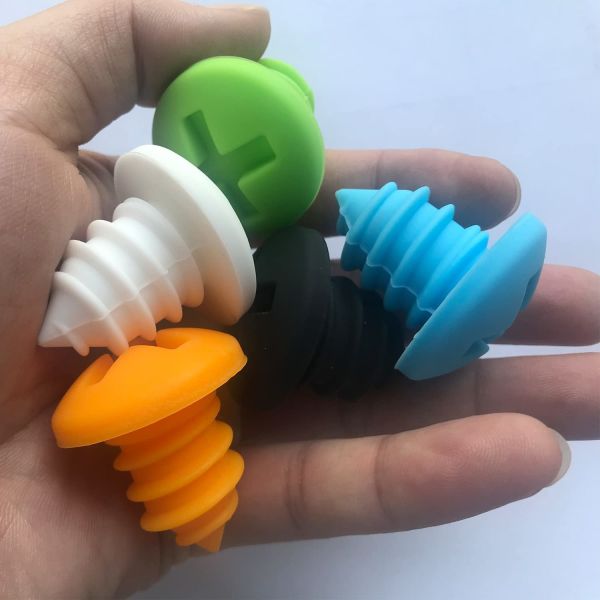 Silicone Wine Bottle Stopper Reusable For Keeping Wine Champagne Fresh