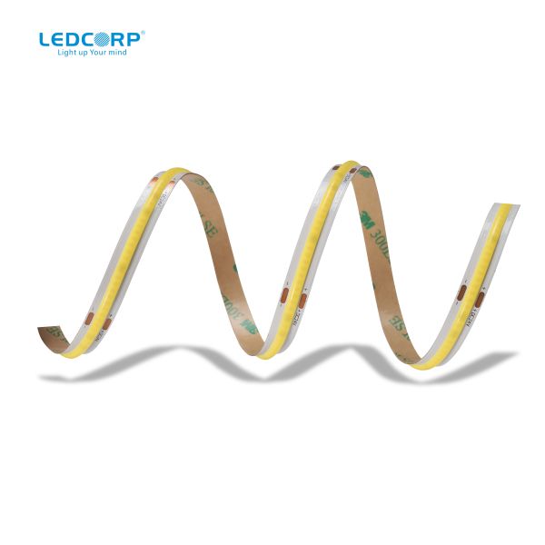 LEDCORP High Efficacy 10w 1300lm COB Flex Strip IP20/65/67 Waterproof Hot The Best Light Source for Aluminum Profiles