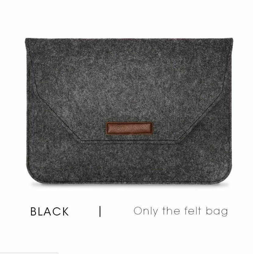Soft Smooth Interior 11 Inch Felt Laptop Case For Notebook