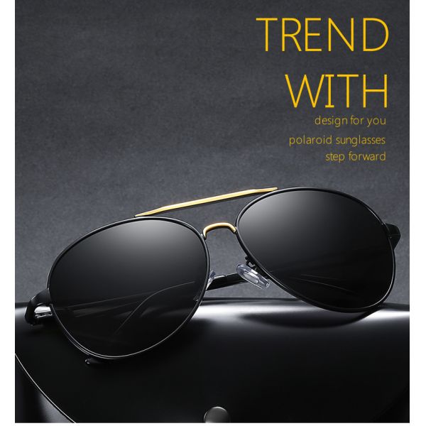 Polarized Retro Shades Sunglasses BSCI Men Unbreakable Frame Glasses