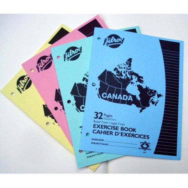 Color Exercise Book 32 Pages for School Student