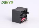 12.7mm Height Very Low 180 Degree RJ45 Keystone Jack Top Entry Lan Socket