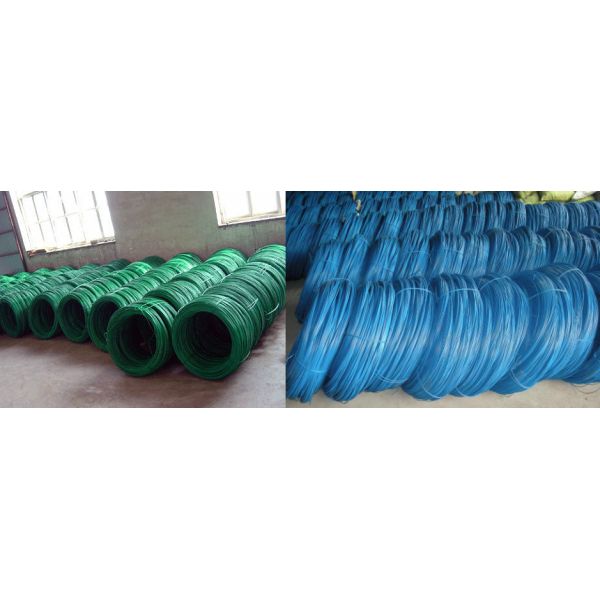 RAL 6005 Galvanised PVC Coated Iron Wire Binding 4.5mm