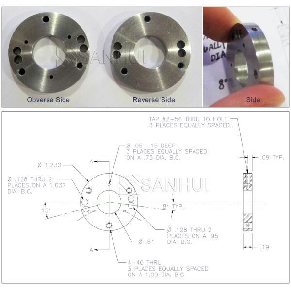 99.95% Molybdenum Machined Parts Pure Molybdenum Plate For Vacuum Furnace