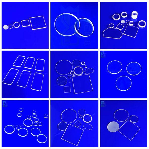 High Temperature High Purity Quartz Laminate Clear