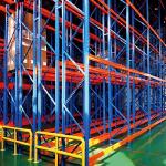 Heavy Duty Adjustable Pallet Racking System , Durable Double Deep Warehouse