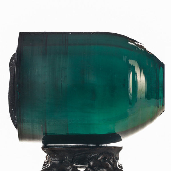 Multifunctional Lab Created Green Sapphire By CZ Growing Method