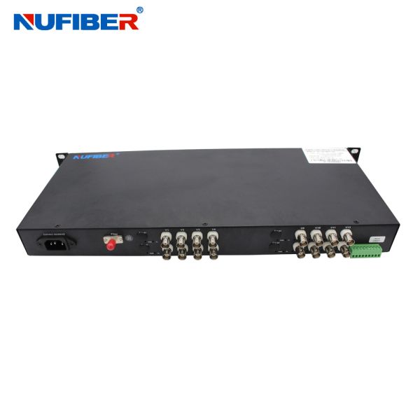 5VDC Fiber Video Media Converter , Long Range Video Transmitter And Receiver