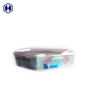 China Durable Ice Cream Cake IML Box / Polypropylene Containers With Lids wholesale