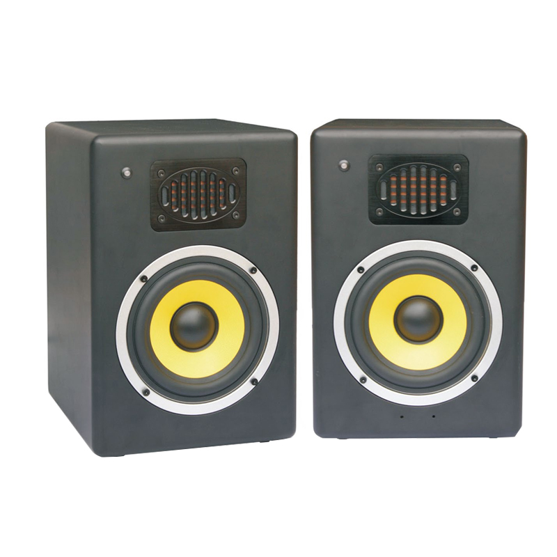 VRT8 Active Studio Monitor Speaker 180W Wireless Bluetooth Wood Cabinet