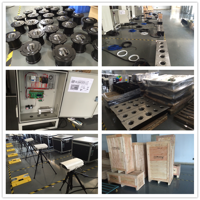 Fixed Type Under Vehicle Surveillance System , Under Vehicle Checking Mirror LPR System