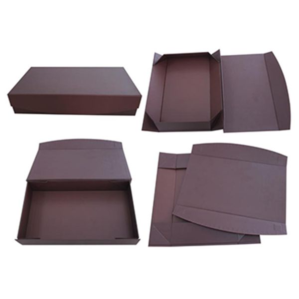 White Card Foldable Paper Box with Corrugated Inner For Electronic Products