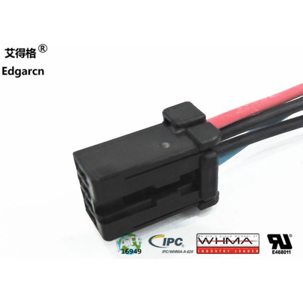 Electric Rearview Mirror Automotive Wiring Harness With Tyco 4 Pin 040 Multilock Plug