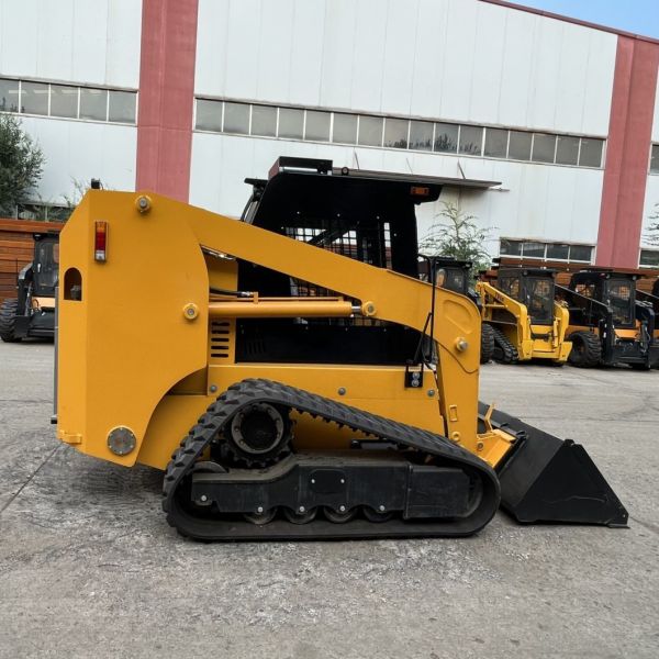 60HP 75HP 100HP EPA Approved Earth Auger Mini Tracked Skid Steer Loader Full Hydraulic