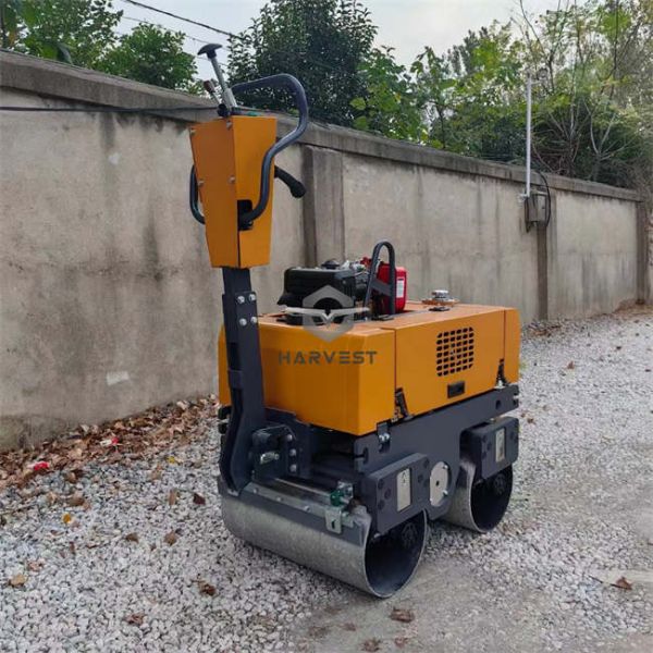 Hydraulic Walking-Behind Double Drum Vibratory Roller SVH80 for Sale