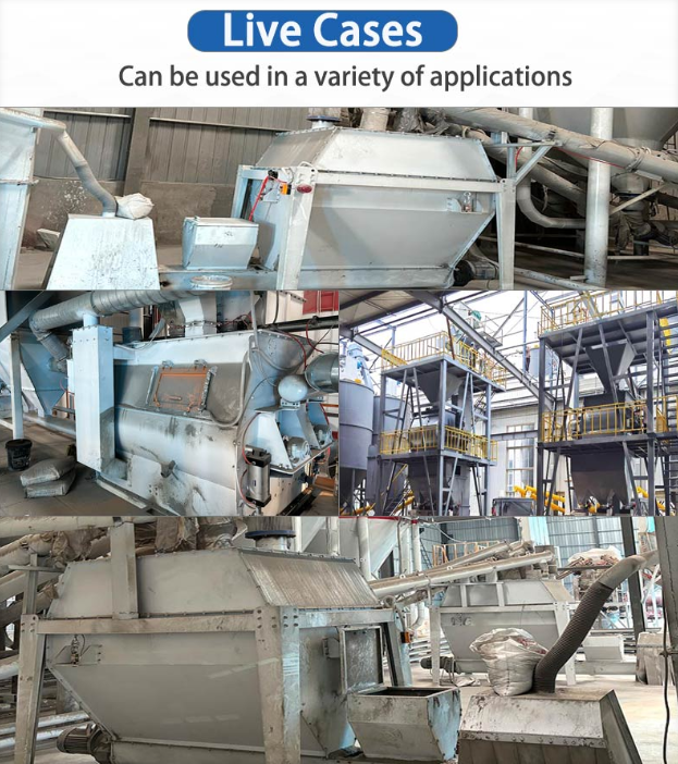 Industrial Durable High-capacity Paddle Powder Mixer for Dry Non-Sticky Powder