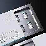 Custom Print Logo Peptide Vials Cosmetic Packaging Box with Labels
