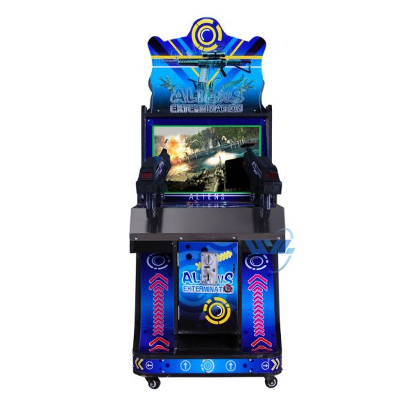 22 Inches Electronic Shooting Game Machine Multi Directional Sound Effect Design