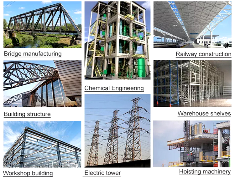 Galvanized Surface Stainless Steel H Beam 100x100x6x8 125x125x6.5x9 150x75x5x7