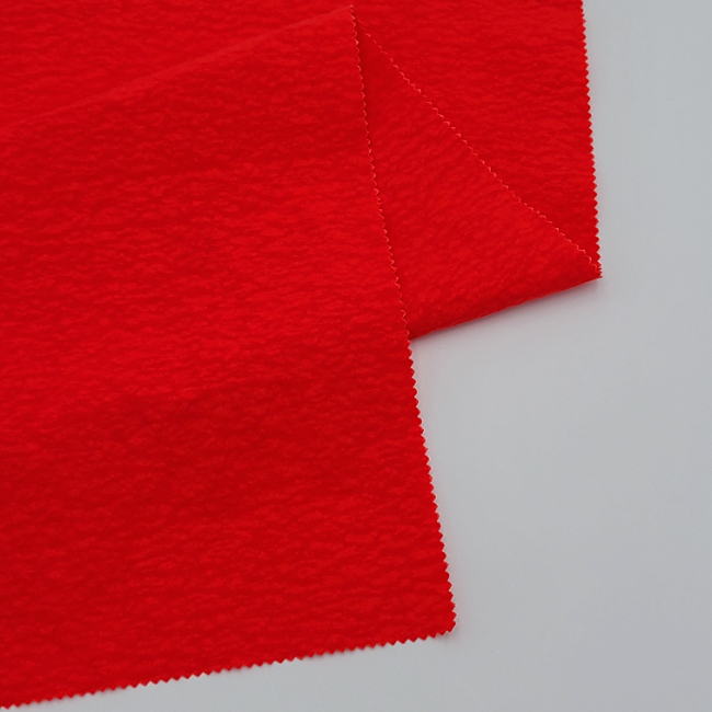 50D 128 GsmTextured 100 Textured Nylon Waterproof Fabric Crack Crepe For Jacket