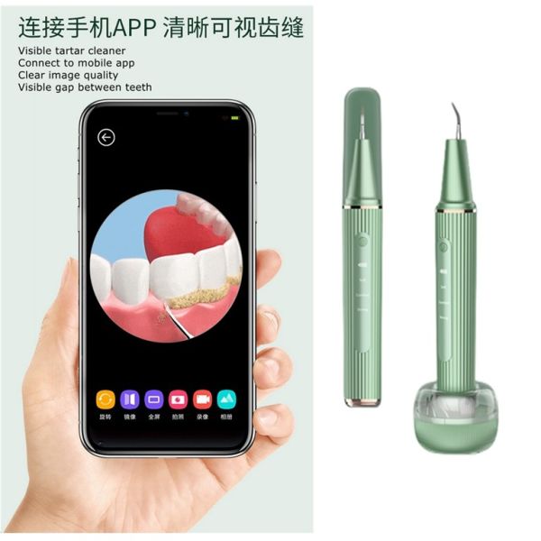 2.1W 1A Ultrasonic Tooth Cleaner Dental Calculus Remover OEM ODM