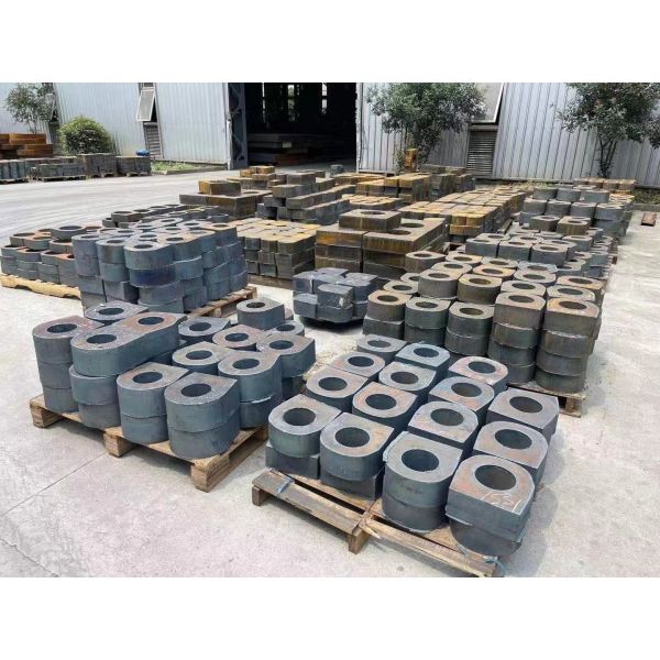 Machining Q355 Carbon Steel Sheet Plate Flame Cut Steel Cold Rolled Flame CuttingServices