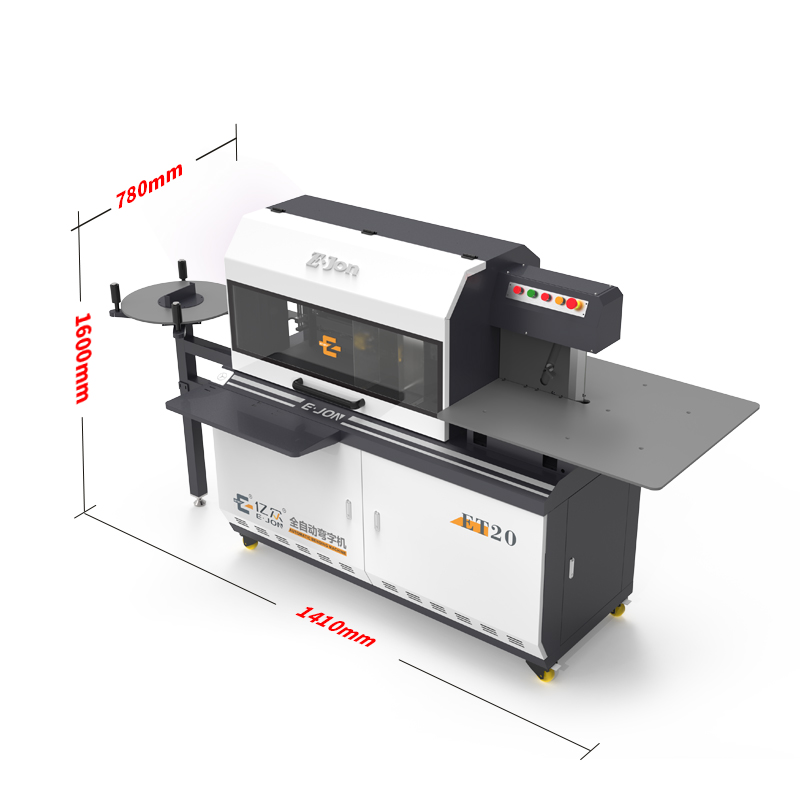 ET20 The State-Of-The-Art CNC Channel Letter Bending Machine For Aluminum Profile