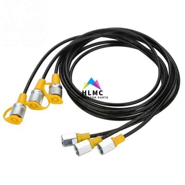 25Mpa 40Mpa 60Mpa Excavator Diagnostic Tool Hydraulic Pressure Gauge Test Kit